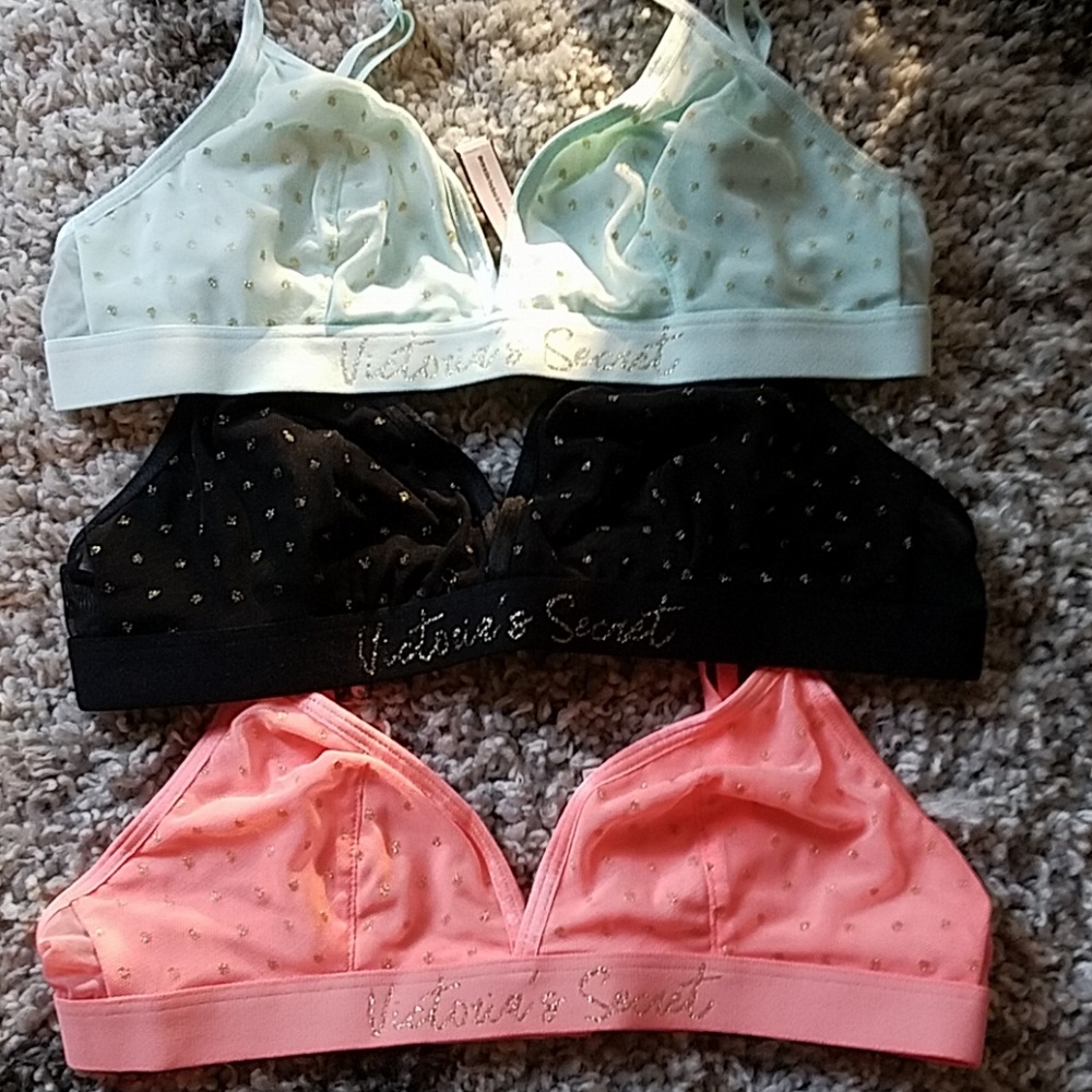 NWT Lot Of Victoria's Secret Bralettes - Picture 2 of 8